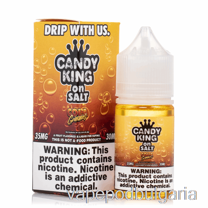 Vape Bulgaria Cola Gummies - Candy King Salts - 30ml 35mg